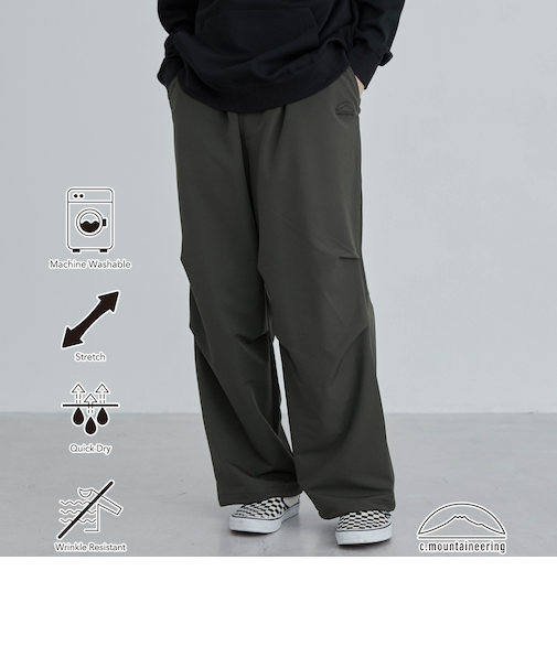【C.Mt】WIDE EAZY PANTS
