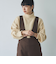 ウールミックスカノコハイネックニット