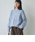 パッチワーククルーネックニット