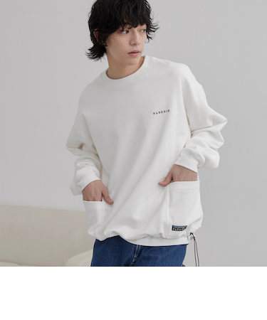 ＜PARKNIK＞ガーデンポケットクルーネックスウェット