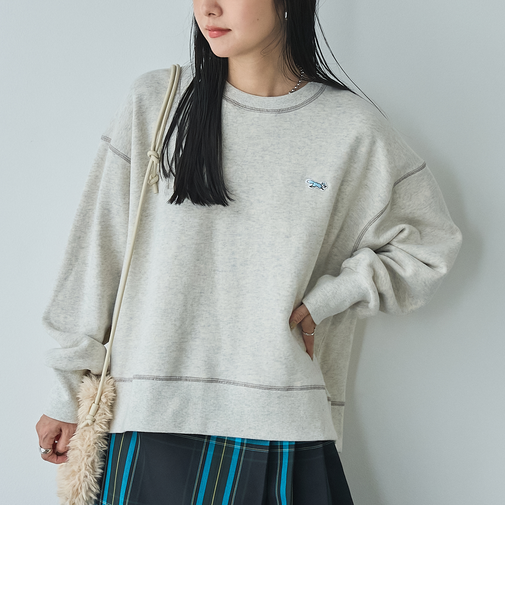 Penneys（ぺニーズ）別注モチモチ裏起毛クルーネックスウェット