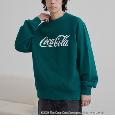 Coca-Cola  ロゴクルーネックスウェット