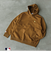 MLB別注　エンブレムニットパーカー