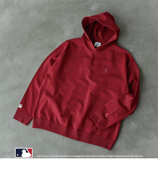 MLB別注　エンブレムニットパーカー