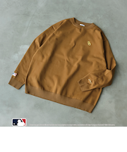MLB別注　エンブレム付きクルーネックニット