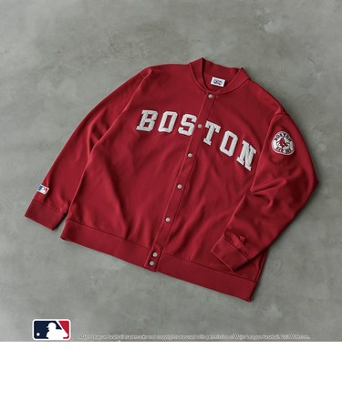 MLB別注　ニットスタジャンブルゾン