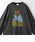 ベアピグメントプリントロングスリーブＴシャツ