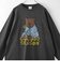 ベアピグメントプリントロングスリーブＴシャツ