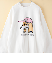 YUJIRO KOYAMA（小山ゆうじろう）コラボ裏毛クルーネックスウェット