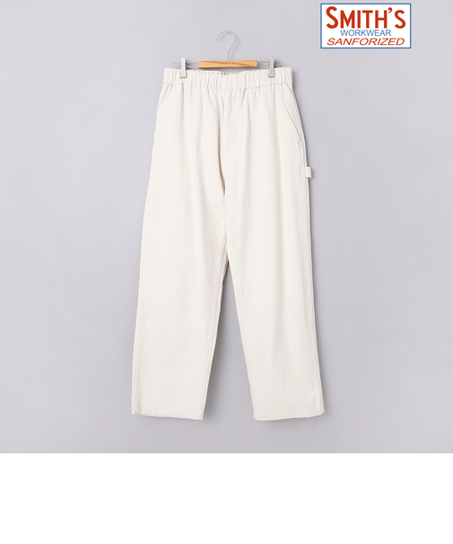 SMITH’S（スミス）別注　ワークペインターイージーパンツ（オフホワイト／ブラック）