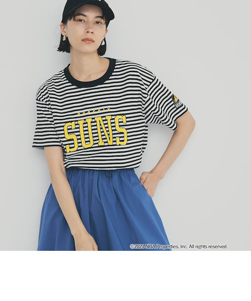 NBA別注ロゴプリントTシャツ