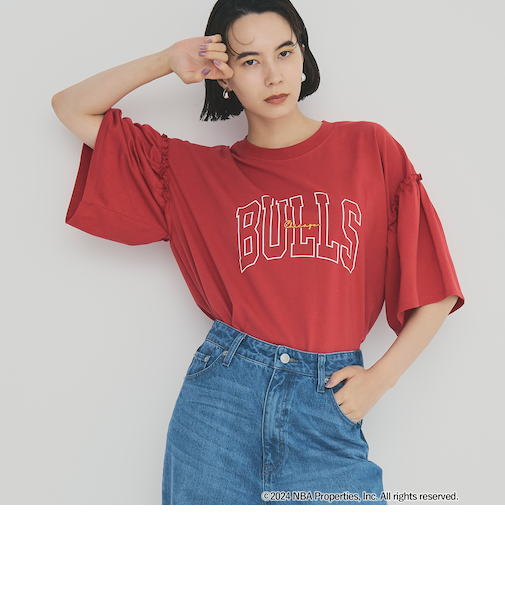 NBA別注フレアスリーブTシャツ
