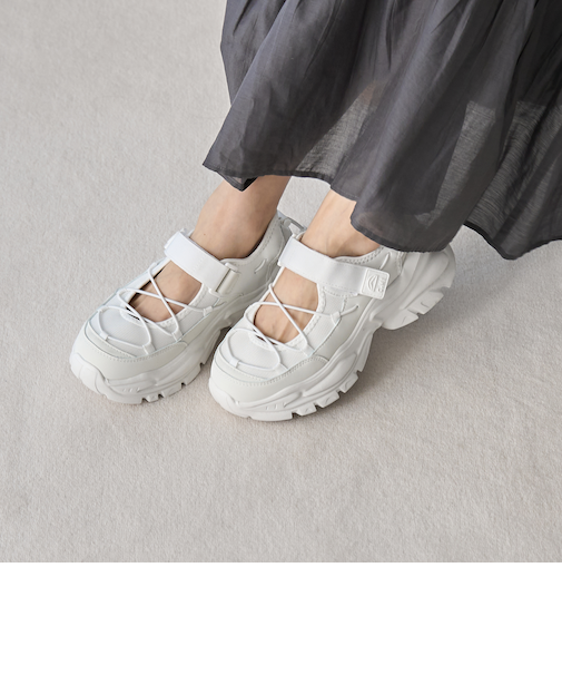 【C.Mt】クロスループスニーカー（WEB限定サイズ）