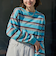 Penneys（ぺニーズ）別注アソートボーダーロングスリーブTシャツ