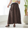 【C.mt】ドロストポケットギャザースカート