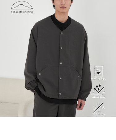 【C.Mt】NOCOLLAR JACKET
