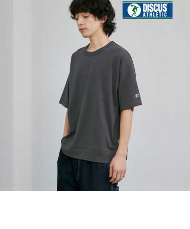 DISCUS（ディスカス）別注 USAコットンスウェットTシャツ（WEB限定カラー）