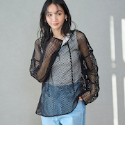 メッシュスキッパープルオーバー