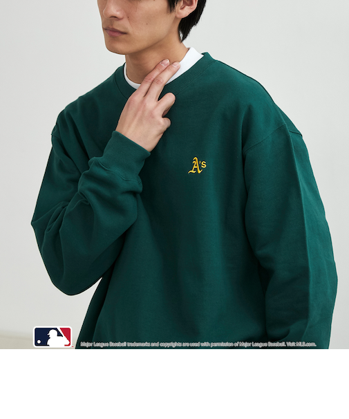 MLB別注 花札バックプリント クルーネックスウェット