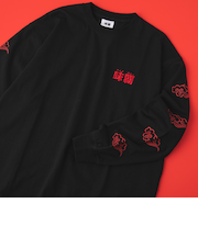 【味覇/ウェイパァー】プリントロングスリーブTシャツ