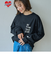 SunnySports（サニースポーツ）別注モチーフプリントロングスリーブTシャツ