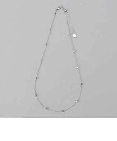 ツブツブチェーンショートネックレス