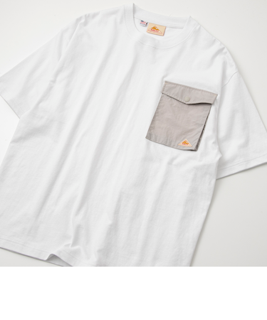 KELTY（ケルティ）別注フラップポケット切替Tシャツ