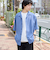 リネンライクオープンカラーシャツ