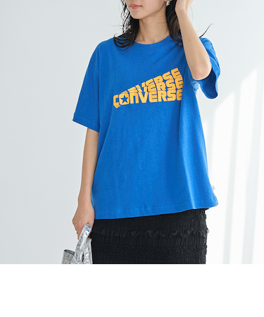 CONVERSE（コンバース）別注アソート ロゴ プリント Tシャツ