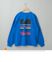 【Kodak/コダック】ロゴアイコンプリントロングTシャツ