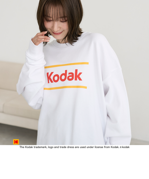 【Kodak/コダック】フロントロゴスウェット
