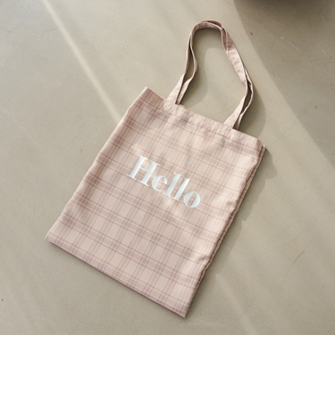 HELLO TOTE／ハローロゴトートバッグ