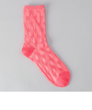 【再入荷・新色登場】ハート ジャガード ソックス