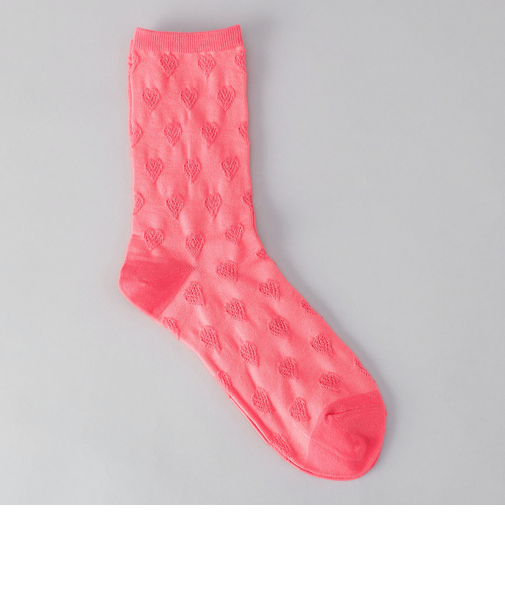 【再入荷・新色登場】ハート ジャガード ソックス