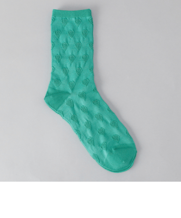 【再入荷・新色登場】ハート ジャガード ソックス