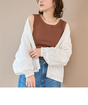 【再入荷・新色登場】ベーシックフライスタンクトップ