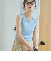 【再入荷/新色登場】ベーシックフライスタンクトップ（インフルエンサー紹介アイテム）