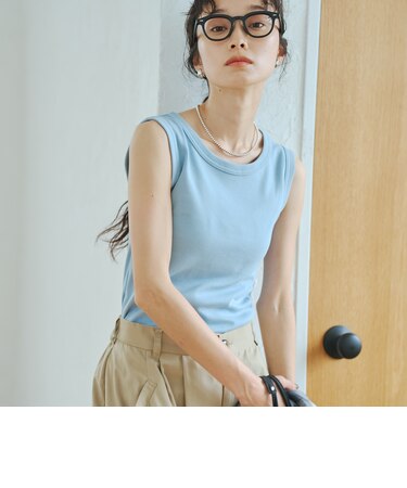 【再入荷/新色登場】ベーシックフライスタンクトップ（インフルエンサー紹介アイテム）