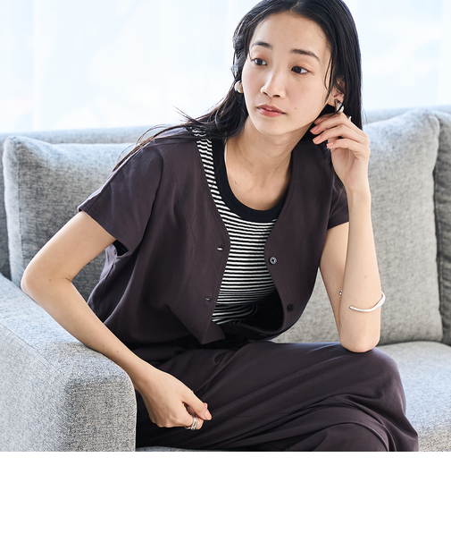 アソートリブタンクトップ