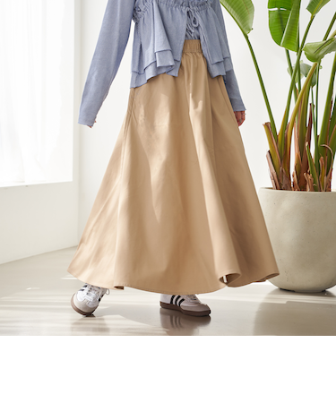 【WEB限定】Dickies（ディッキーズ）イージーフレアスカート