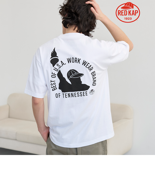 【REDKAP/レッドキャップ】別注プリントTシャツ