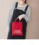 ロゴ刺繍 幾何柄 キルト2wayショルダーバッグ