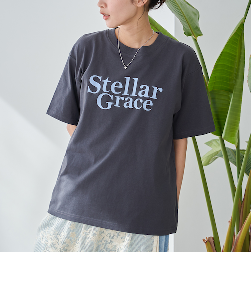 接触冷感ロゴアソートプリントTシャツ