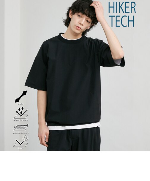 ハイカーテックシャツプルオーバー 【ストレッチ、耐摩耗性、撥水、UVカット】
