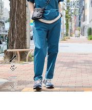 ハイカーテックテーパードパンツ 【ストレッチ、耐摩耗性、撥水、UVカット】