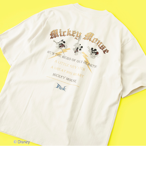 MICKEY（ミッキー）/ヴィンテージライクTシャツ