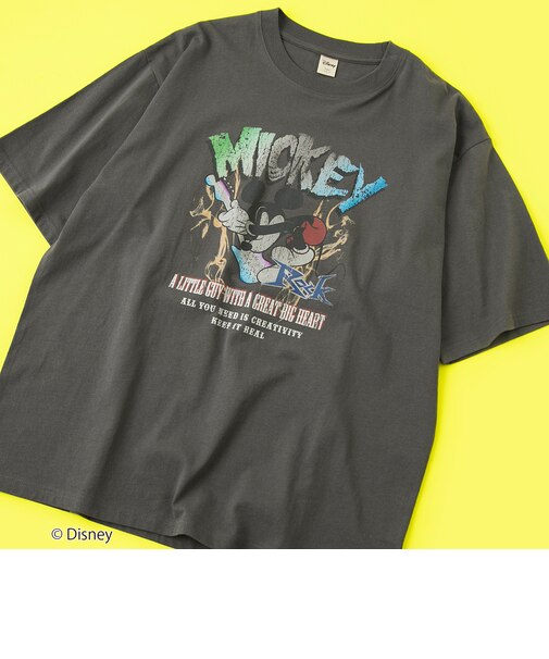 MICKEY（ミッキー）/ヴィンテージライクTシャツ