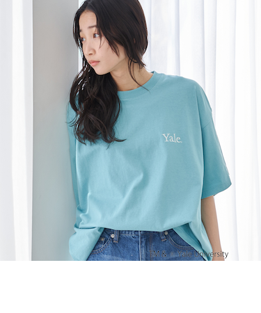 YALE別注 ゆるシルエットTシャツ