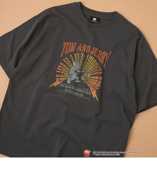 【好評につき追加生産】TOM and JERRY /（トムとジェリー）ヴィンテージライクTシャツ
