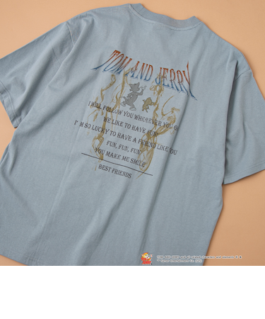 【好評につき追加生産】TOM and JERRY /（トムとジェリー）ヴィンテージライクTシャツ
